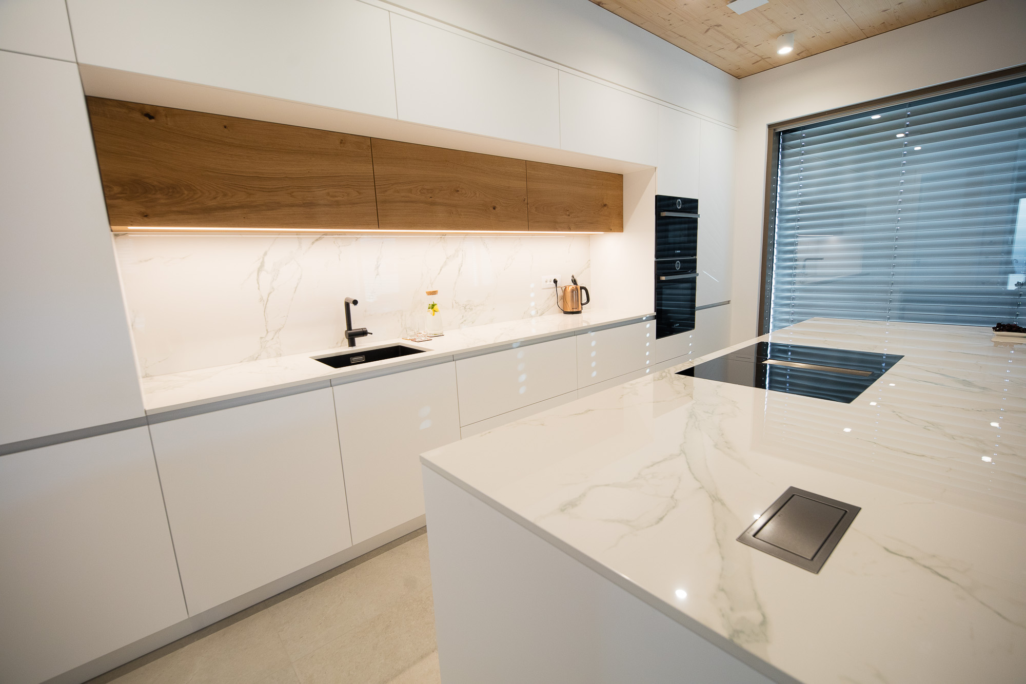 kuhinja brez ročajev mizarstvo alič bora